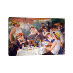 The Luncheon of the Boating Party 1881 by Pierre-Auguste Renoir (12"H x 18"W x 1.5"D)