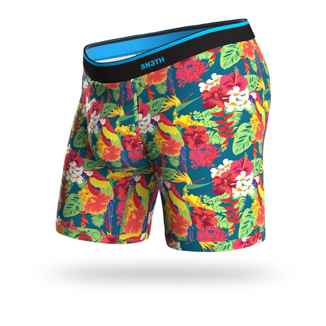 Classic Printed Boxer Brief // Canopy Teal (XS)