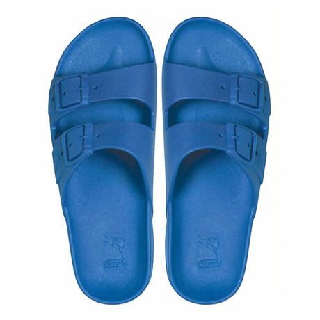 Rio de Janeiro Slip-On Sandals // Royal Blue (40)