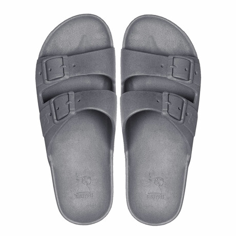 Rio de Janeiro Slip-On Sandals // Cool Gray (40)