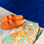 Bahia Slip-On Sandals // Orange (39/40)