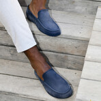 IATE Deck Loafers // Navy (39/40)
