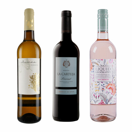 Spanish Wine Essentials // Set of 3 // 750 ml Each