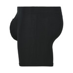 SHEATH G6 Bamboo Men's Single Pouch Boxer Brief // Black (Small)