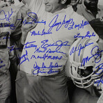 1972 Miami Dolphins // Team Signed + Framed "Undefeated" Photo 