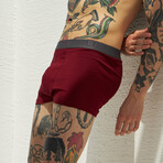 Melvin Boxer // Claret Red (XL)