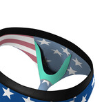 The Mascot // American Flag Ball Hammock® Pouch Underwear Briefs (XL)