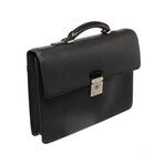 Louis Vuitton Black Taiga Leather Robusto Briefcase Bag