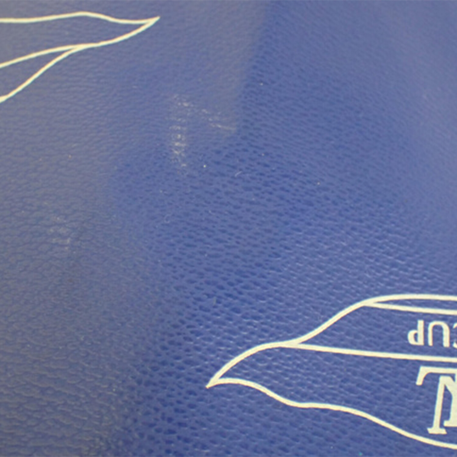 Sac bandoulière Louis Vuitton America's Cup en toile monogram enduite bleue et  cuir naturel