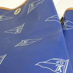 Louis Vuitton Blue Monogram America's Cup Canvas Leather Sac Marine Bandouliere Shoulder Bag