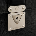 Louis Vuitton Black Taiga Leather Robusto Briefcase Bag