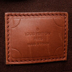 Louis Vuitton Brown Leather Porte Documents Voyage Briefcase Bag