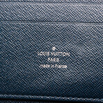 Louis Vuitton Blue Atoll Organizer Wallet