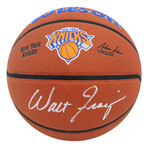Walt Frazier Signed Wilson New York Knicks Logo NBA Basketball