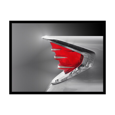 US Classic Car 1960 Fire Flite Tail Fin Abstract (13"H x 16"W x 2"D)