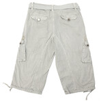 Parolles Belted Cargo Shorts // Slate Gray (32)
