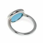Talita 18K White Gold Turquoise Ring // Store Display (Ring Size: 6.75)