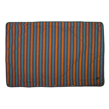 Kachula 4-in-1 Adventure Blanket // Green + Orange