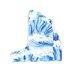 Kachula 4-in-1 Adventure Blanket // Blue + White