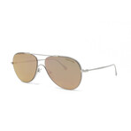 Tom Ford // Men's FT0695S Sunglasses // Shiny Palladium + Bordeaux