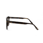 Tom Ford // Men's FT0776FS 52B Sunglasses // Dark Havana + Smoke Gradient