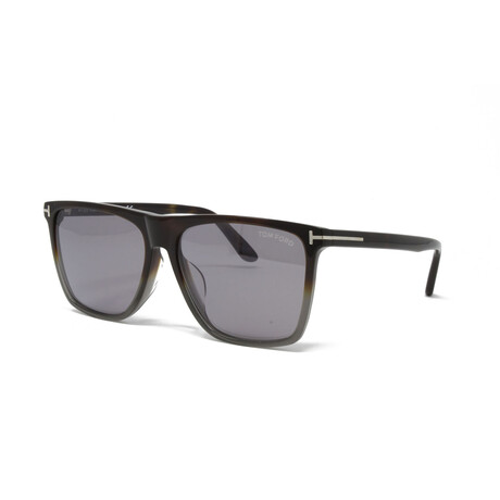 Tom Ford // Men's FT0832FS 55C Sunglasses // Havana + Smoke Mirror