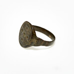 Museum-Quality Medieval Cross Ring // 8th - 10th century AD
