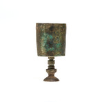 Roman small footed bronze cup, c. 1st-3rd century AD