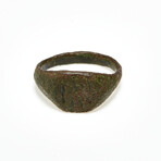 Ancient Celtic Ring With Warrior // 3rd-2nd Century BC