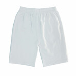 Plush Fleece Shorts // Brilliant White (L)
