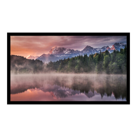Sunrise at the Lake // Andreas Wonisch (13"H x 16"W x 2"D)