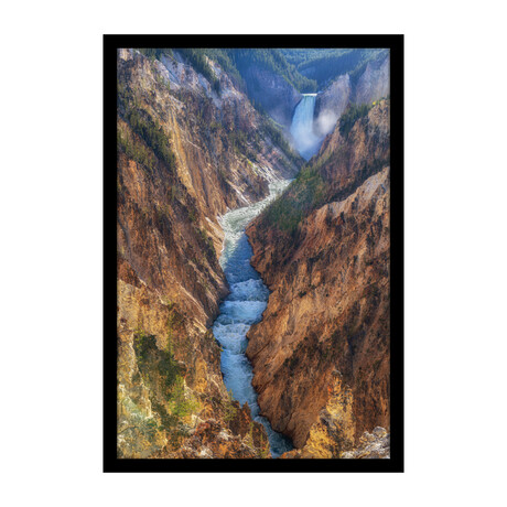 The Yellowstone // Jeffrey C. Sink (16"H x 13"W x 2"D)