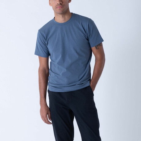Neat T-Shirt // Dark Blue (Small)