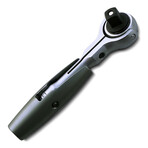 1/4" Dual-Flex Ratchet with Pivoting Handle and Rotating Head