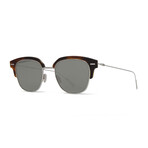 Christian Dior // Men's Tensity KRZ Sunglasses // Havana Silver + Silver Mirror