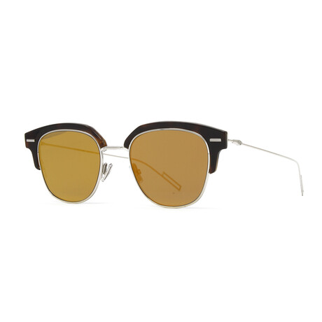 Christian Dior // Men's Tensity 2IK Sunglasses // Havana Gold + Green Gold Mirror