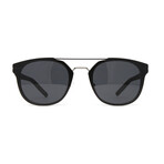 Christian Dior // Men's AL13.5 KI2 Sunglasses // Matte Ruthenium Black + Black