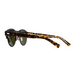 Christian Dior // Men's Blacktie2.0SJ UDE Sunglasses // Black Havana + Green