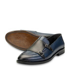 Double Classic Shoes // Navy Blue (Euro: 44)