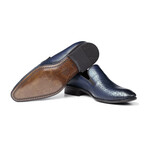 Alligator Classic Shoes // Navy Blue (Euro: 43)
