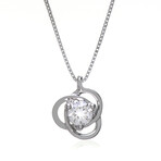 Harmonia Prestige 18K White Gold Diamond Pendant Necklace // 16" // Store Display