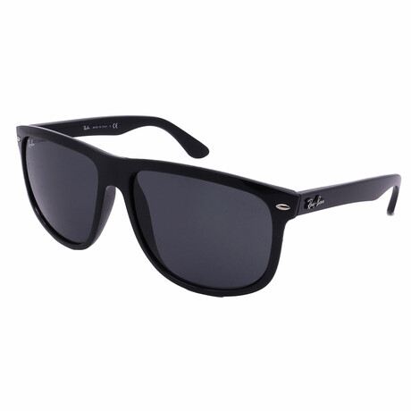 Men's Square RB4147-601/87 Sunglasses // Black + Dark Gray