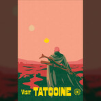 Visit Tatooine // Book of Boba Fett (11"W x 17"H)