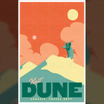 Visit Dune (11"W x 17"H)