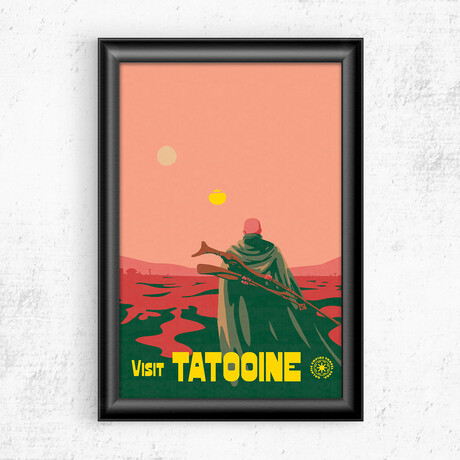 Visit Tatooine // Book of Boba Fett (11"W x 17"H)