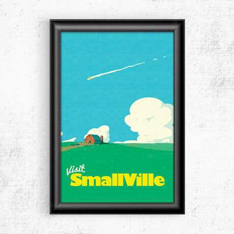 Visit Smallville // Superman (11"W x 17"H)