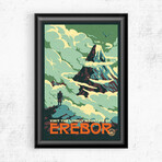 Visit Erebor // Lord of the Rings (11"W x 17"H)