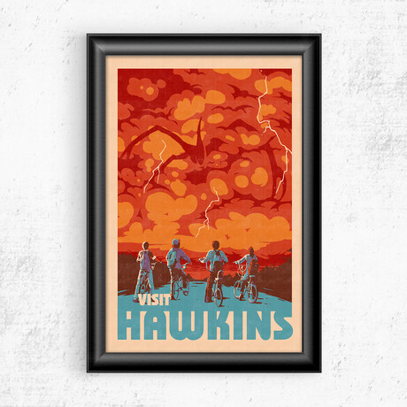 Visit Hawkins // Stranger Things (11"W x 17"H)