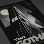 Visit Gotham // Batman (11"W x 17"H)