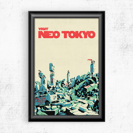 Visit Neo Tokyo // Akira (11"W x 17"H)